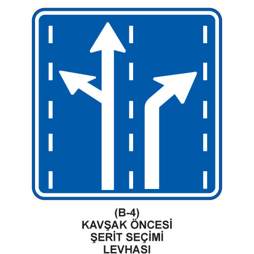 Kavşak İçi Yön Levhası