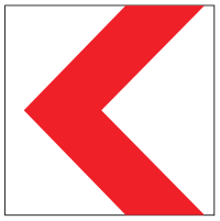 Tehlikeli Viraj Yön Levhası