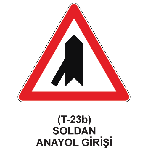 Refüj Başı Ek Levhası (Sol)