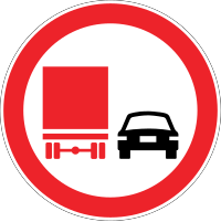 Yük Taşıtlarının Öndeki Taşıtı Geçmesi Yasaktır