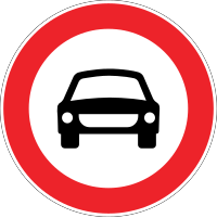 Motosiklet Hariç Motorlu Taşıt Trafiğine Kapalı Yol